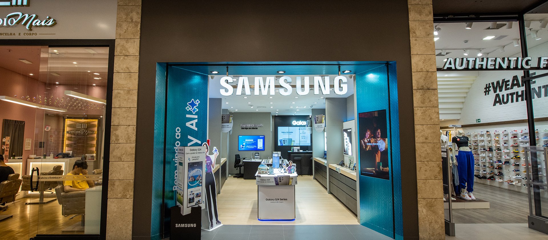 Lojas Conhe A Nossos Parceiros Shopping An Lia Franco Samsung