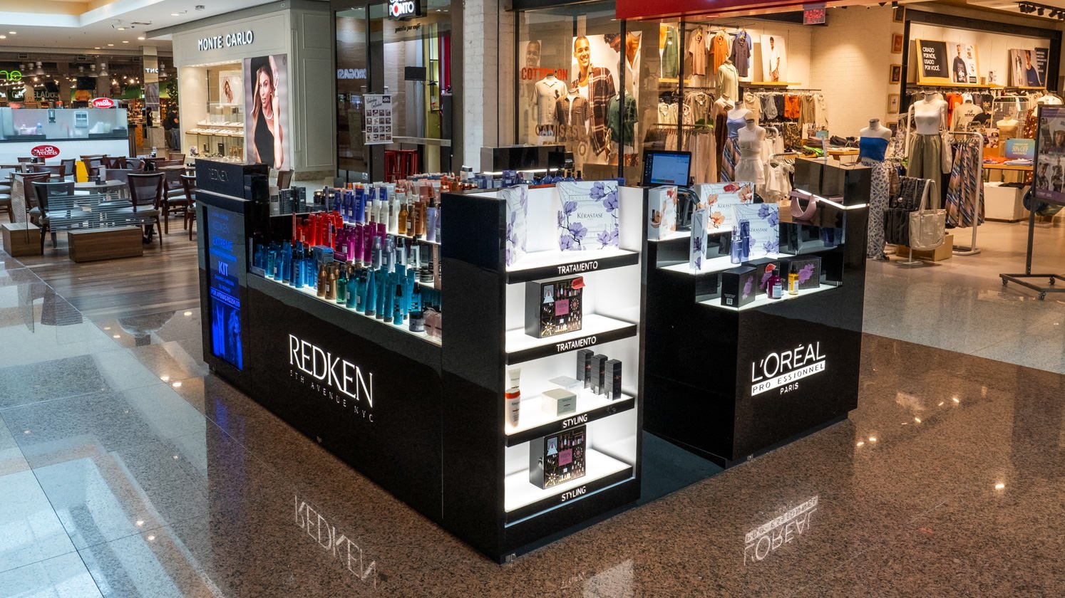 Lojas ParkShopping São Caetano L ORÉAL QUIOSQUE