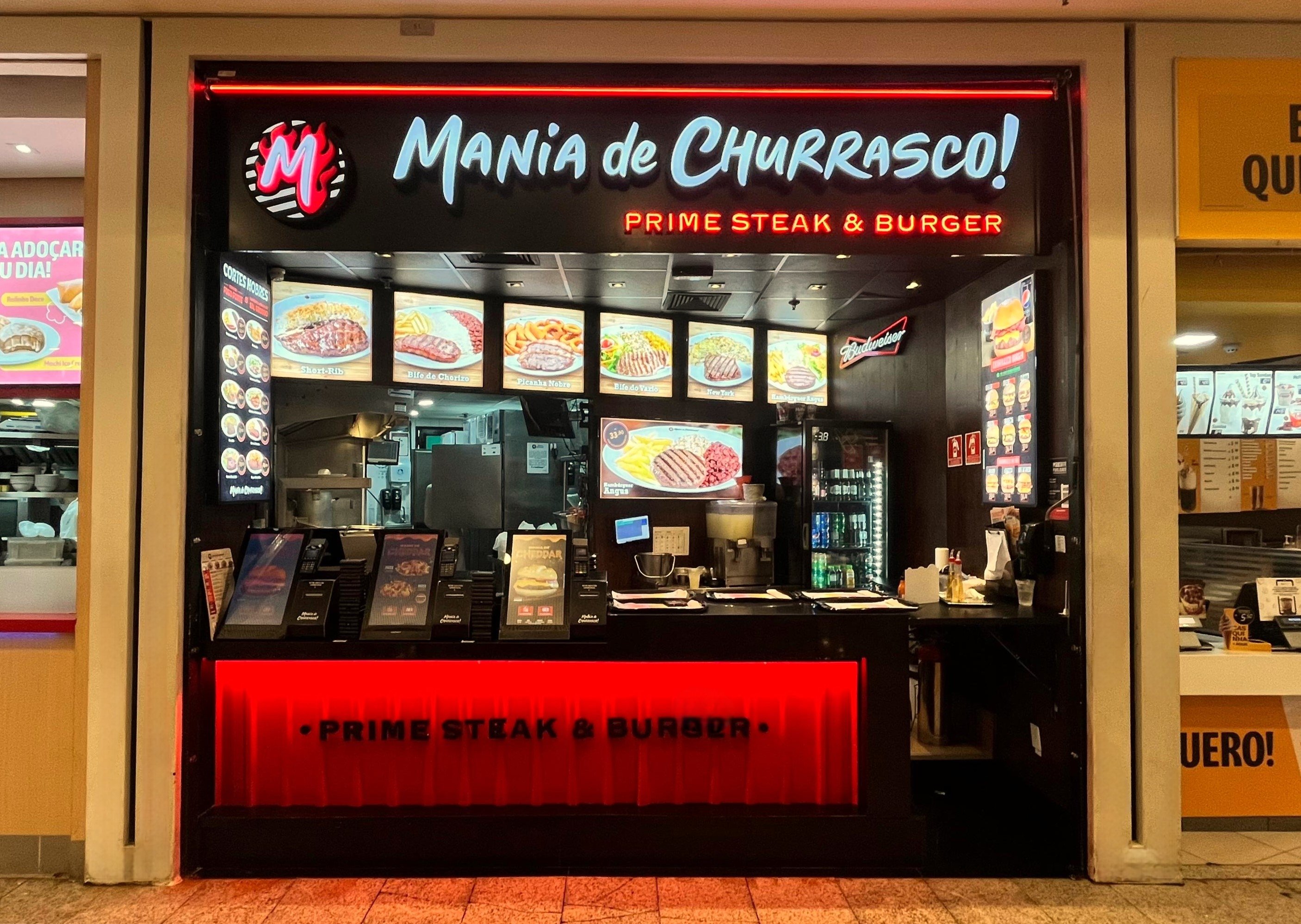 Gastronomia Aprecie o melhor Shopping Anália Franco MANIA DE CHURRASCO