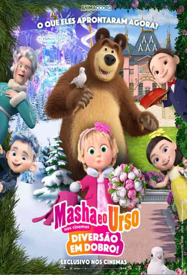 Cinema DiamondMall Masha e o Urso Diversão em Dobro