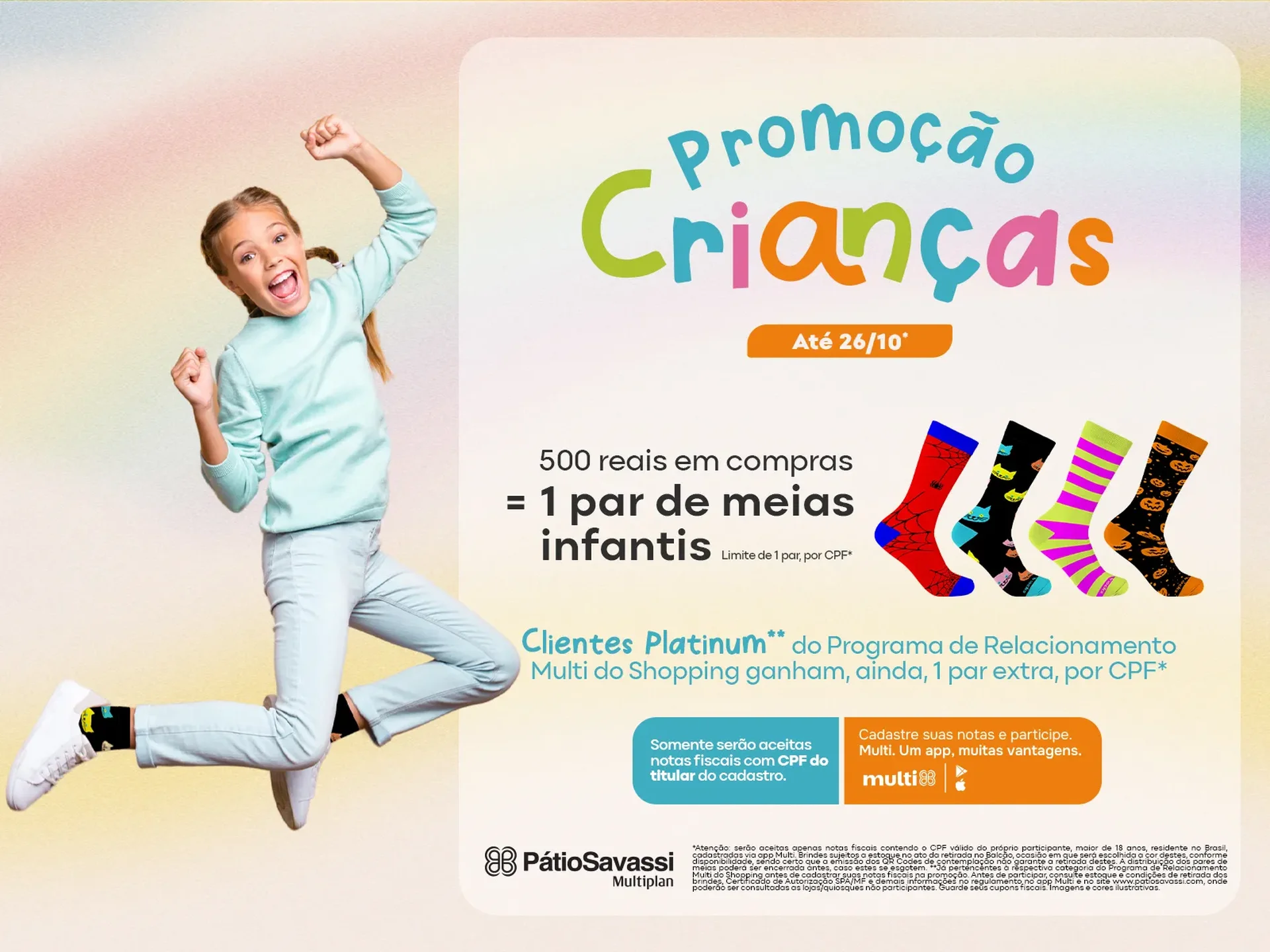 Promoção l Pátio Savassi - Promoção Crianças | Pátio Savassi, image size:1920x1440
