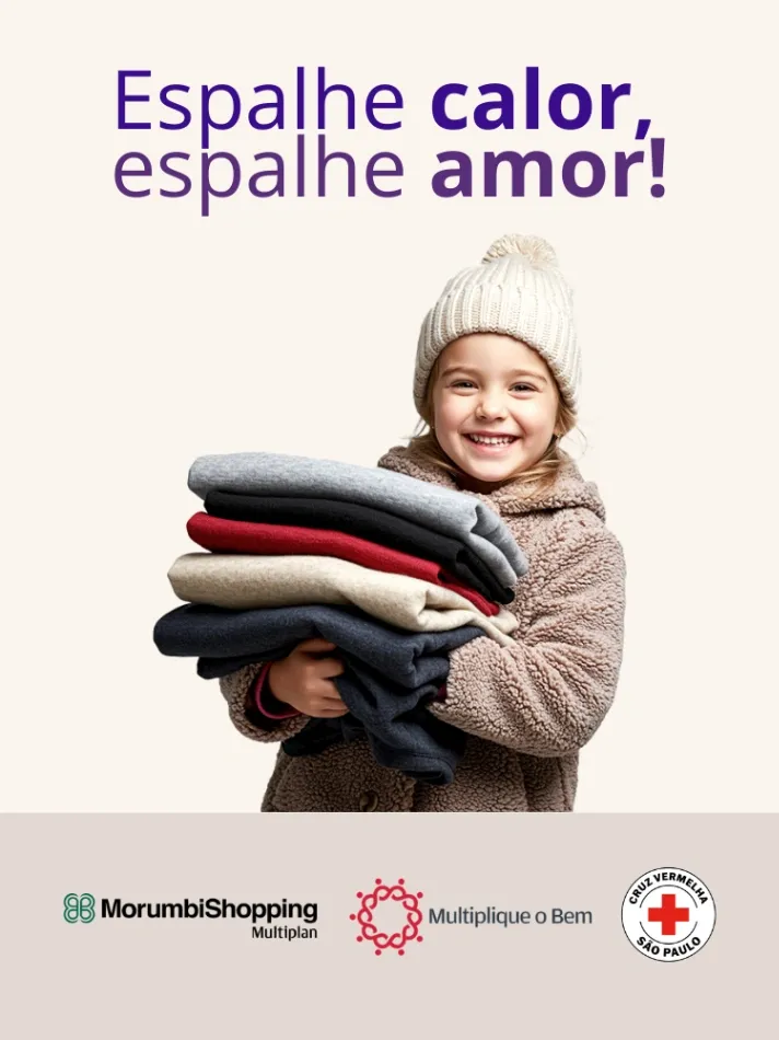 Banner do evento Campanha do Agasalho