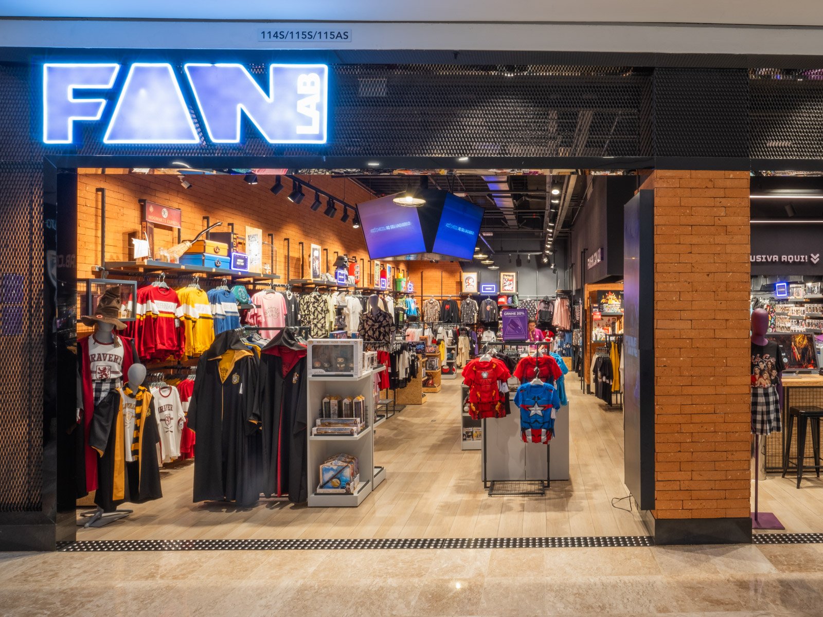 Conheça as Lojas do FAN LAB