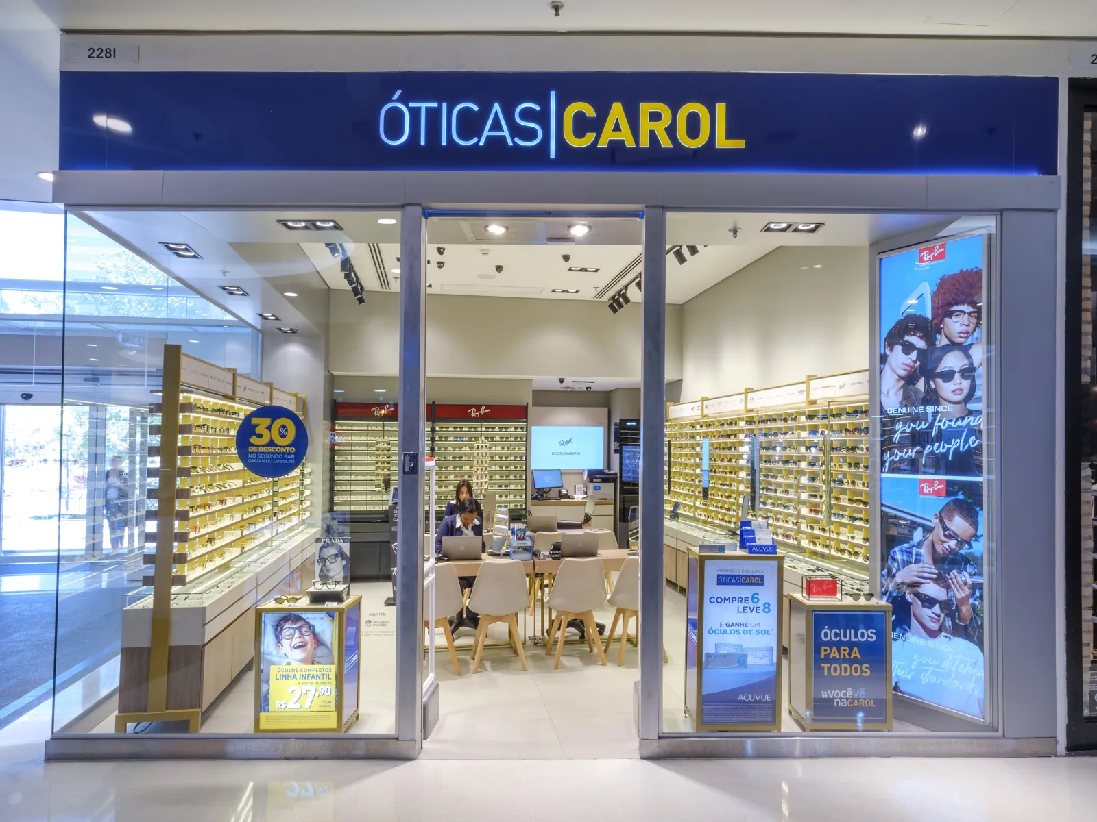 Conheça as Lojas do MorumbiShopping - ÓTICAS CAROL
