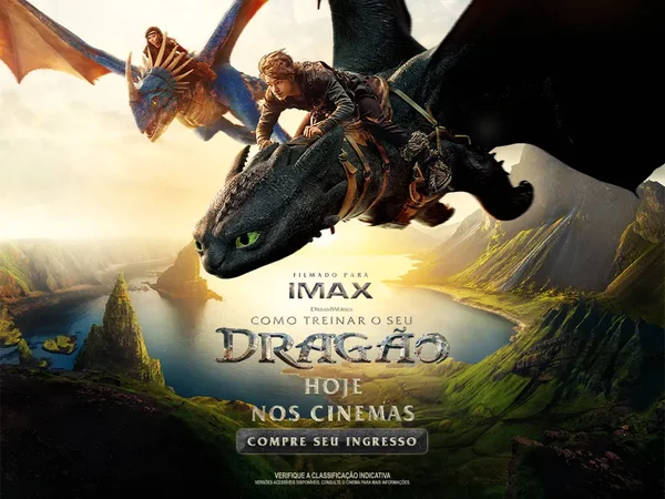 Assista a 'Como Treinar o Seu Dragão' no UCI Cinemas do Park