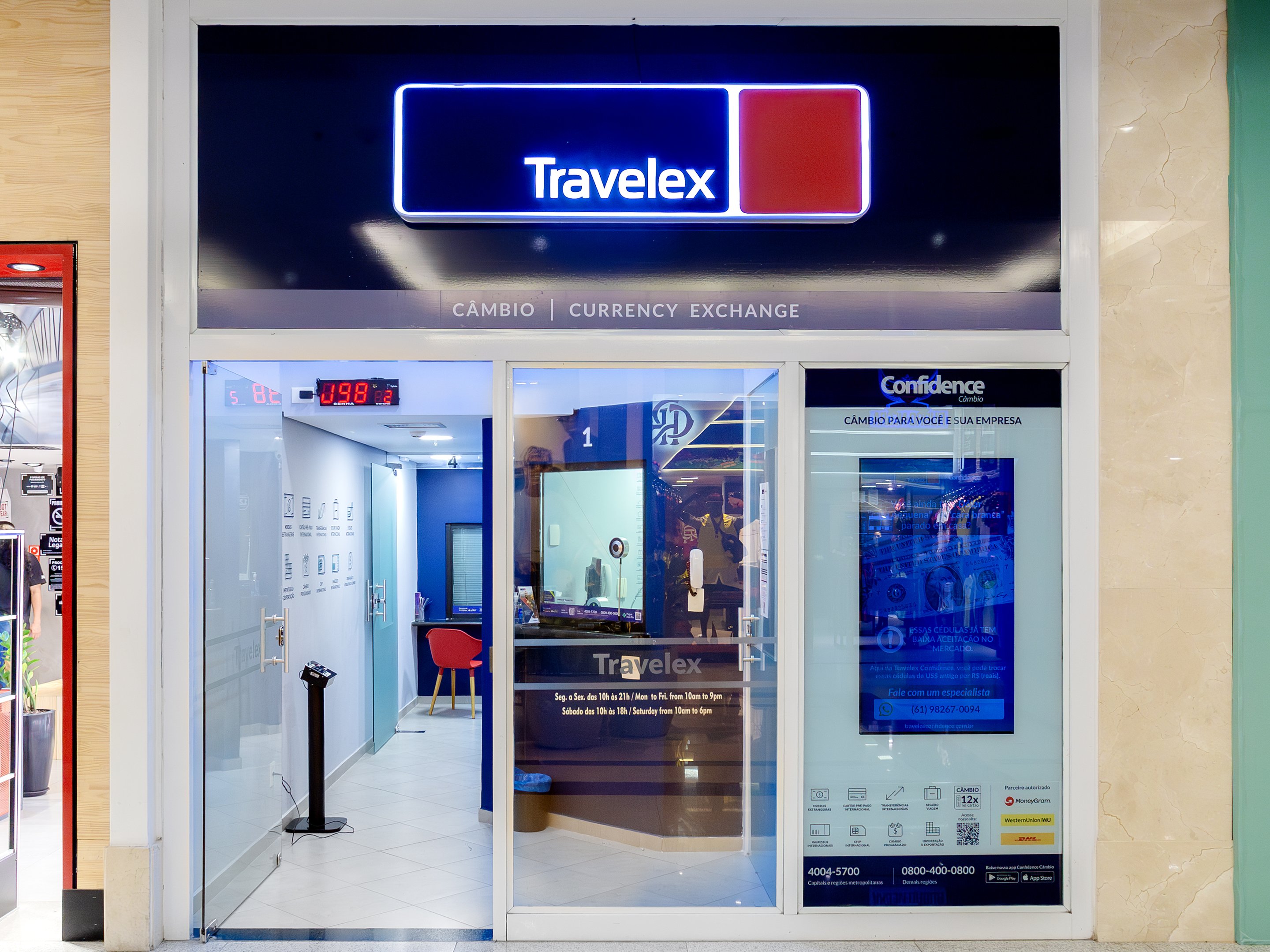 Lojas parkshopping travelex