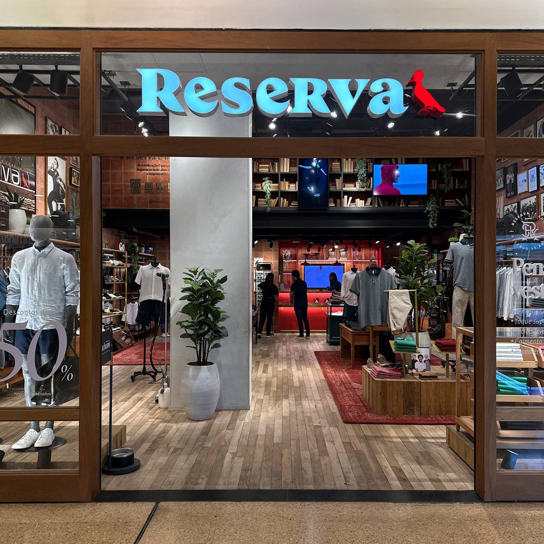 Reserva loja de store roupas