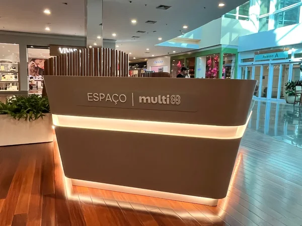 Quiosque para atendimento exclusivo Programa de Relacionamento