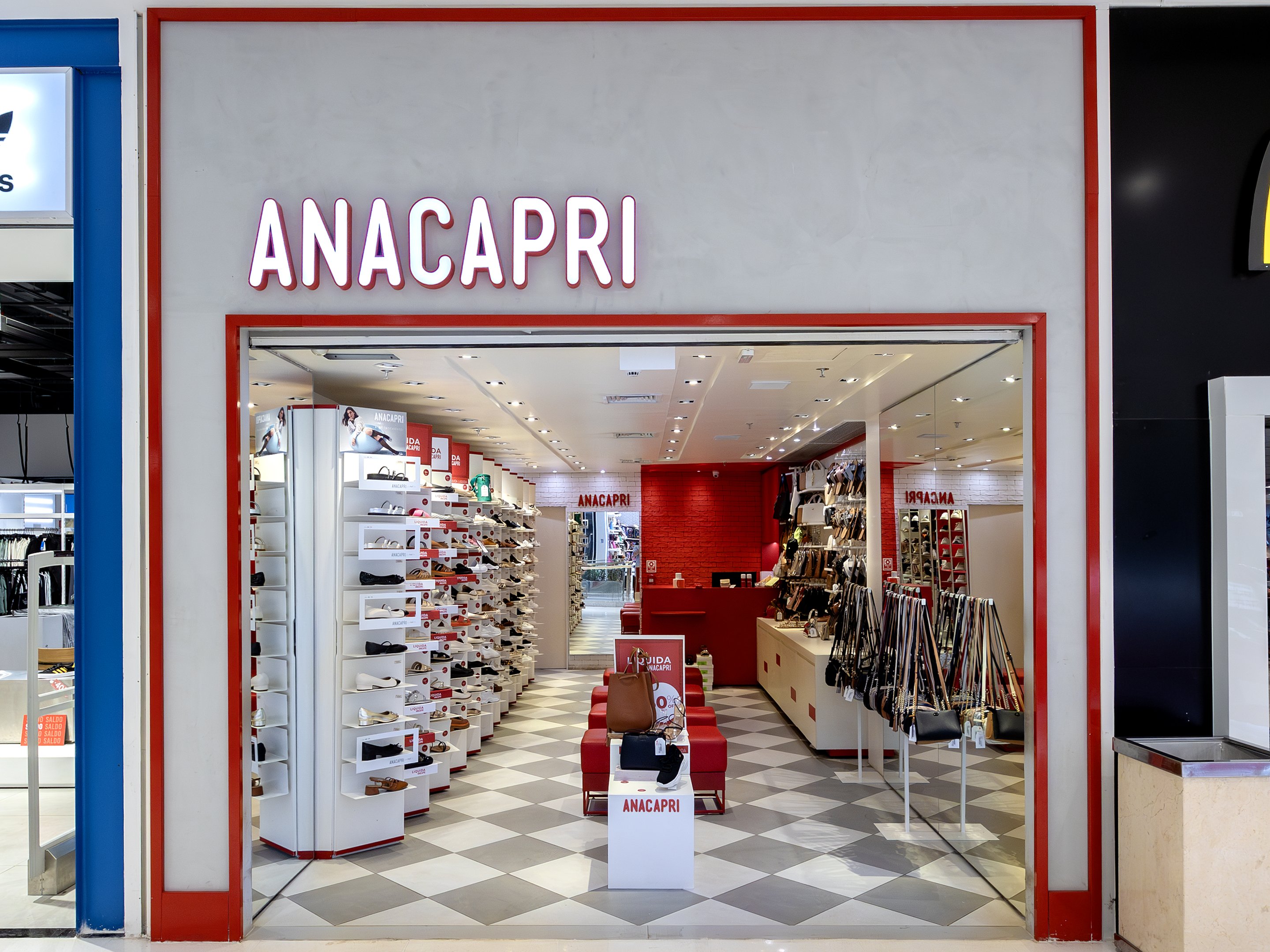 Anacapri calçados shops lojas