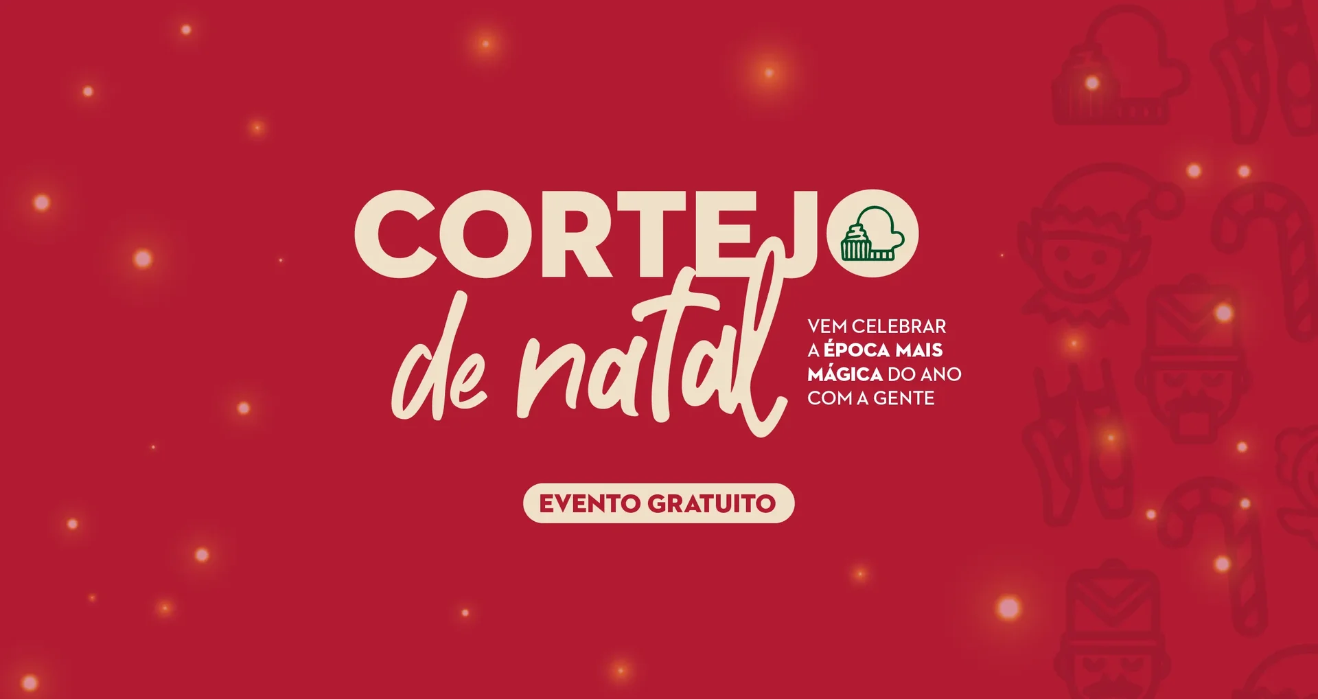 Banner do evento Cortejo de Natal