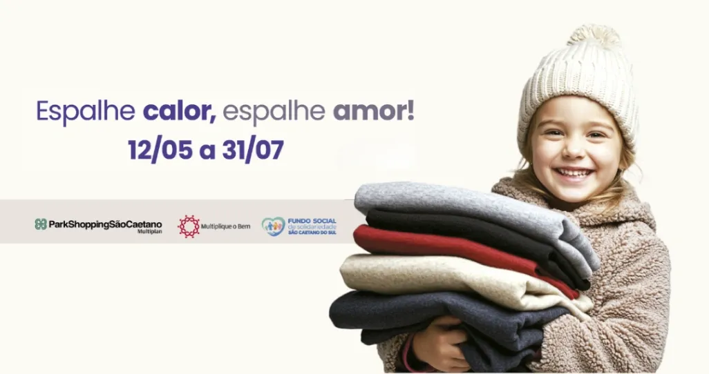 Banner do evento Campanha do Agasalho