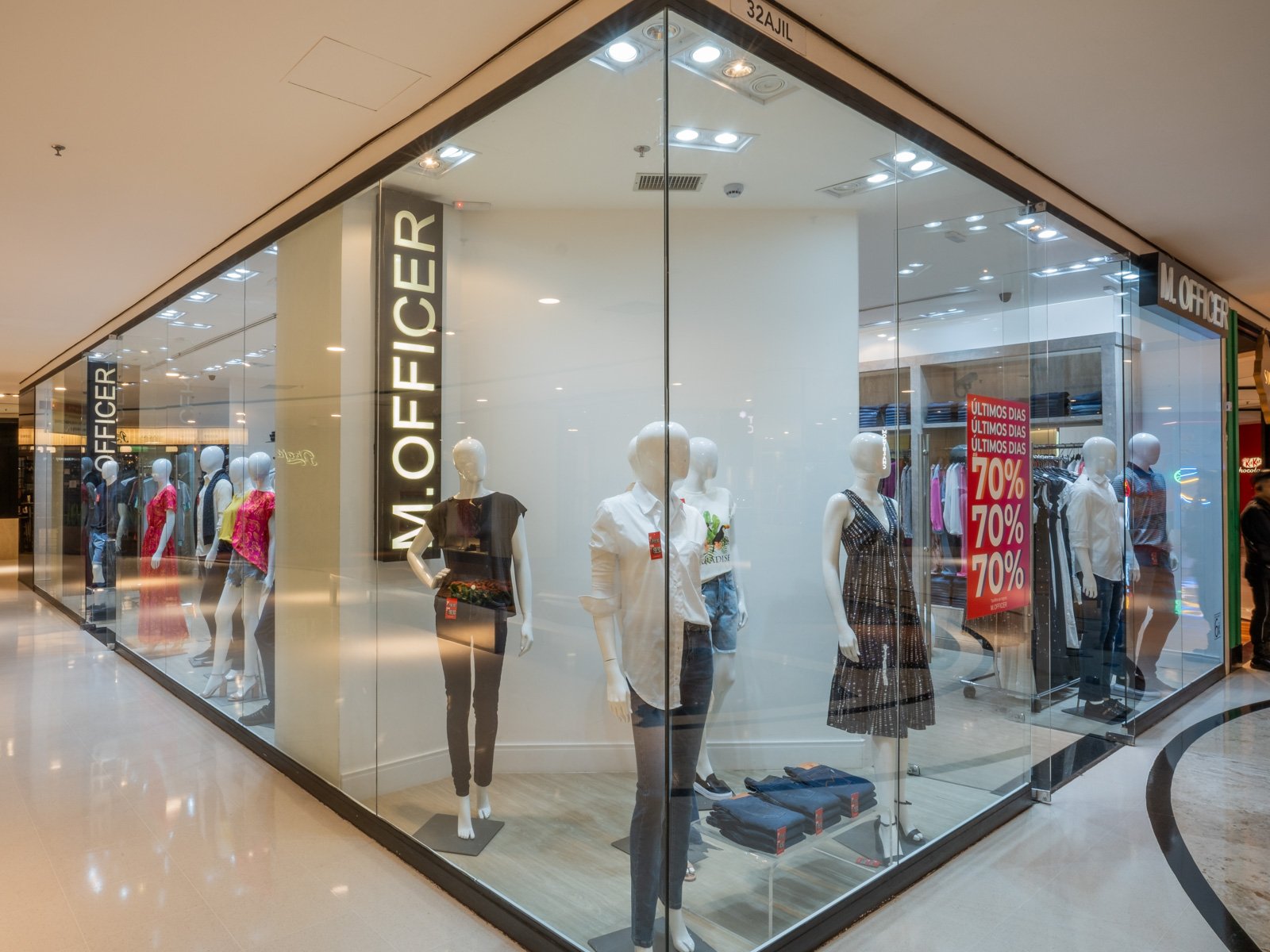 Conheça as Lojas do M. OFFICER