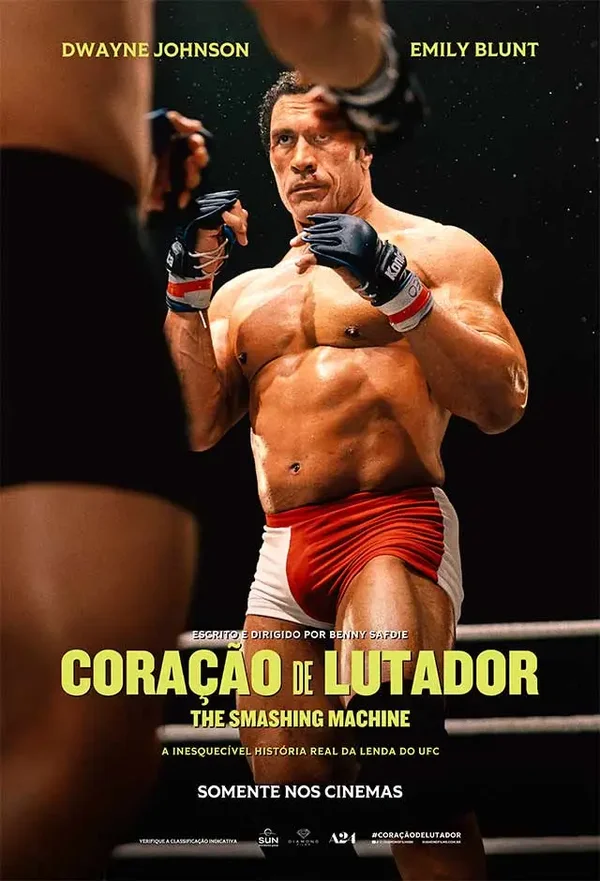 Poster do filme Coração De Lutador – The Smashing Machine