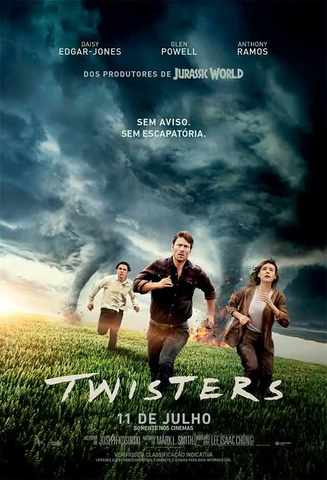 Confira as novidades no cinema do Barra Shopping Sul! Twisters