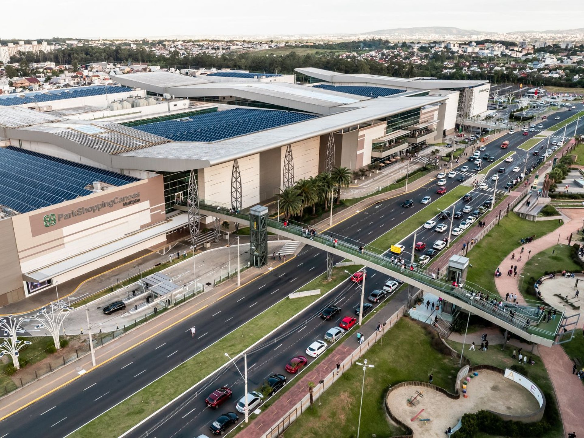 ParkShopping Canoas conectado ao Parque Getúlio Vargas