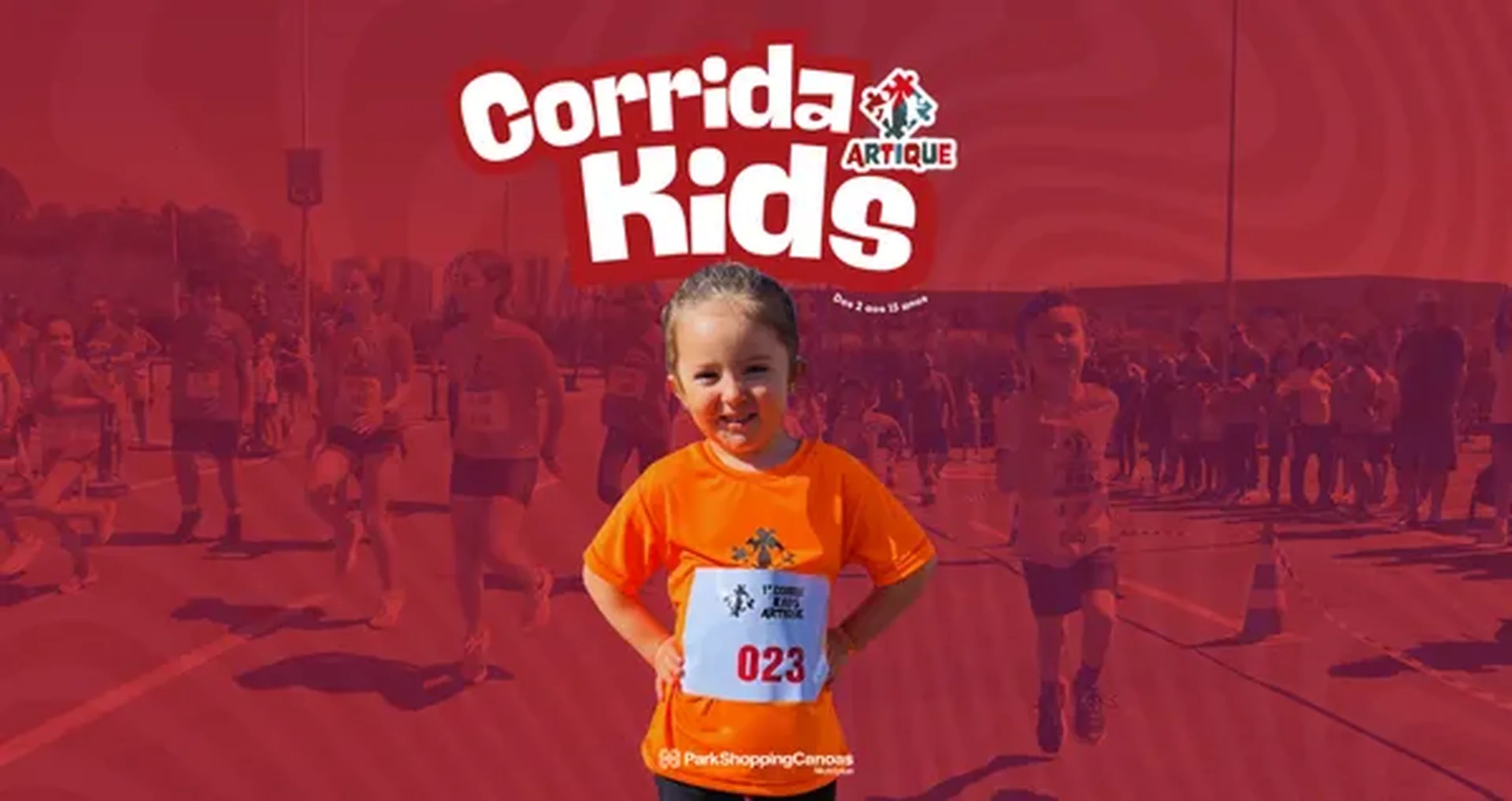 Banner do evento Corrida Kids 