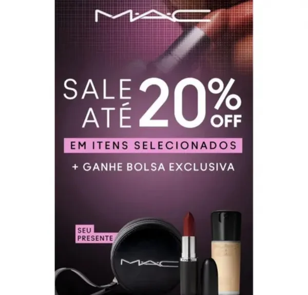 Compre e ganhe M.A.C