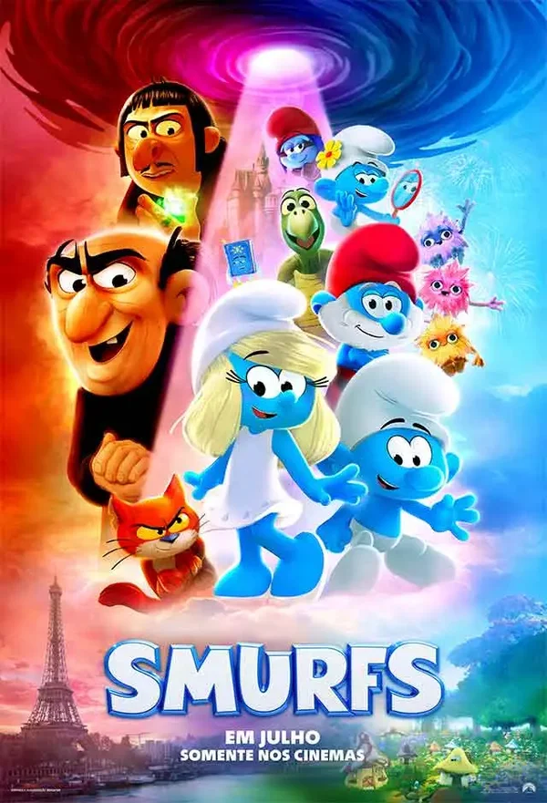 Poster do filme Smurfs