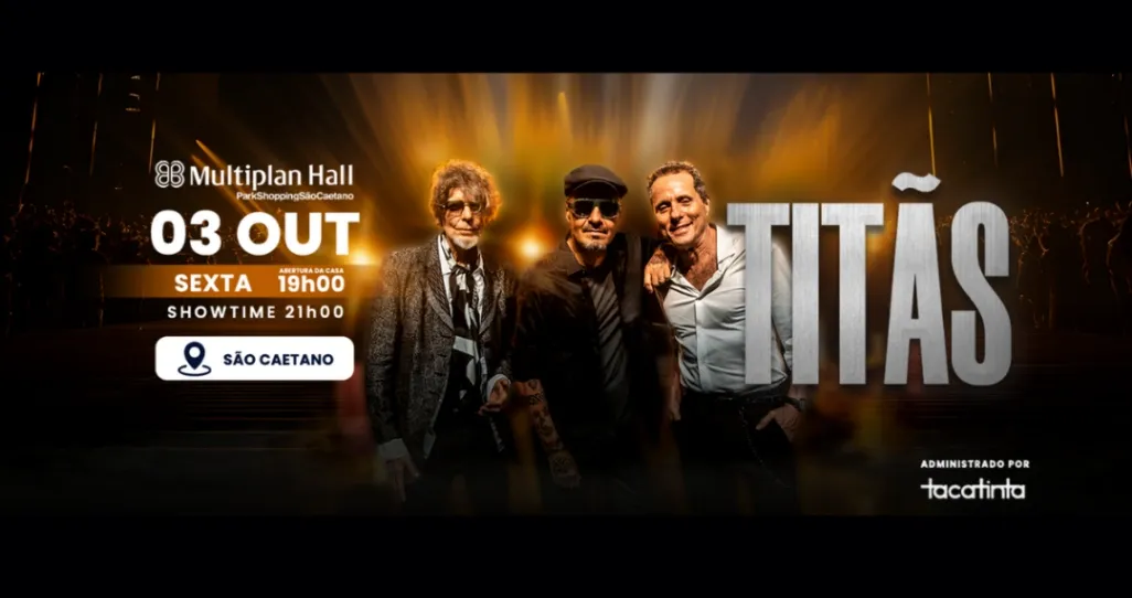 Banner do evento Titãs
