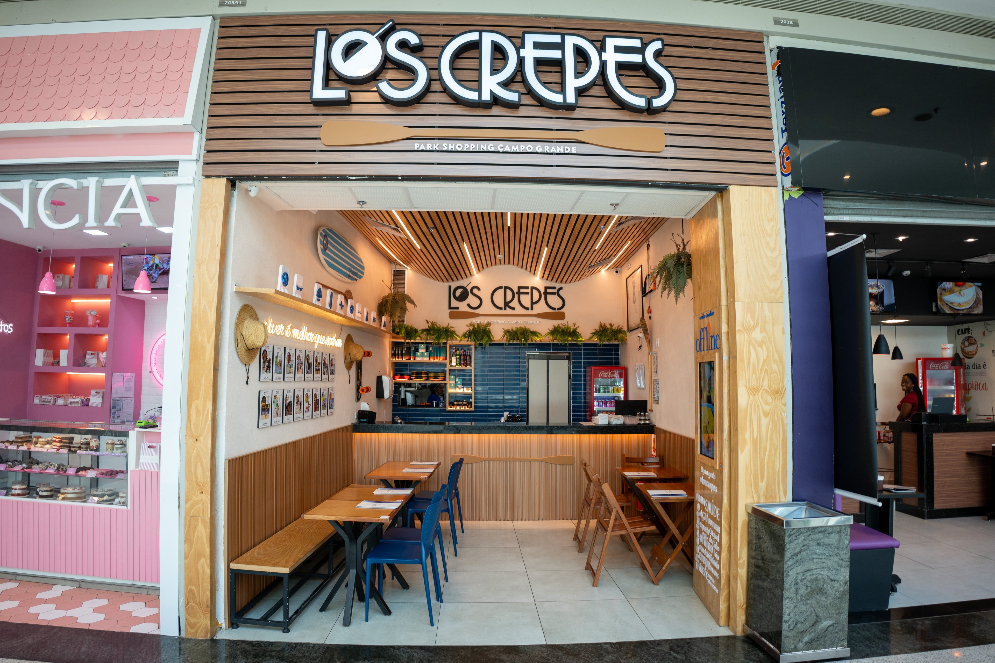 Aproveite o melhor da gastronia no Park Shopping Campo Grande! LOS CREPES