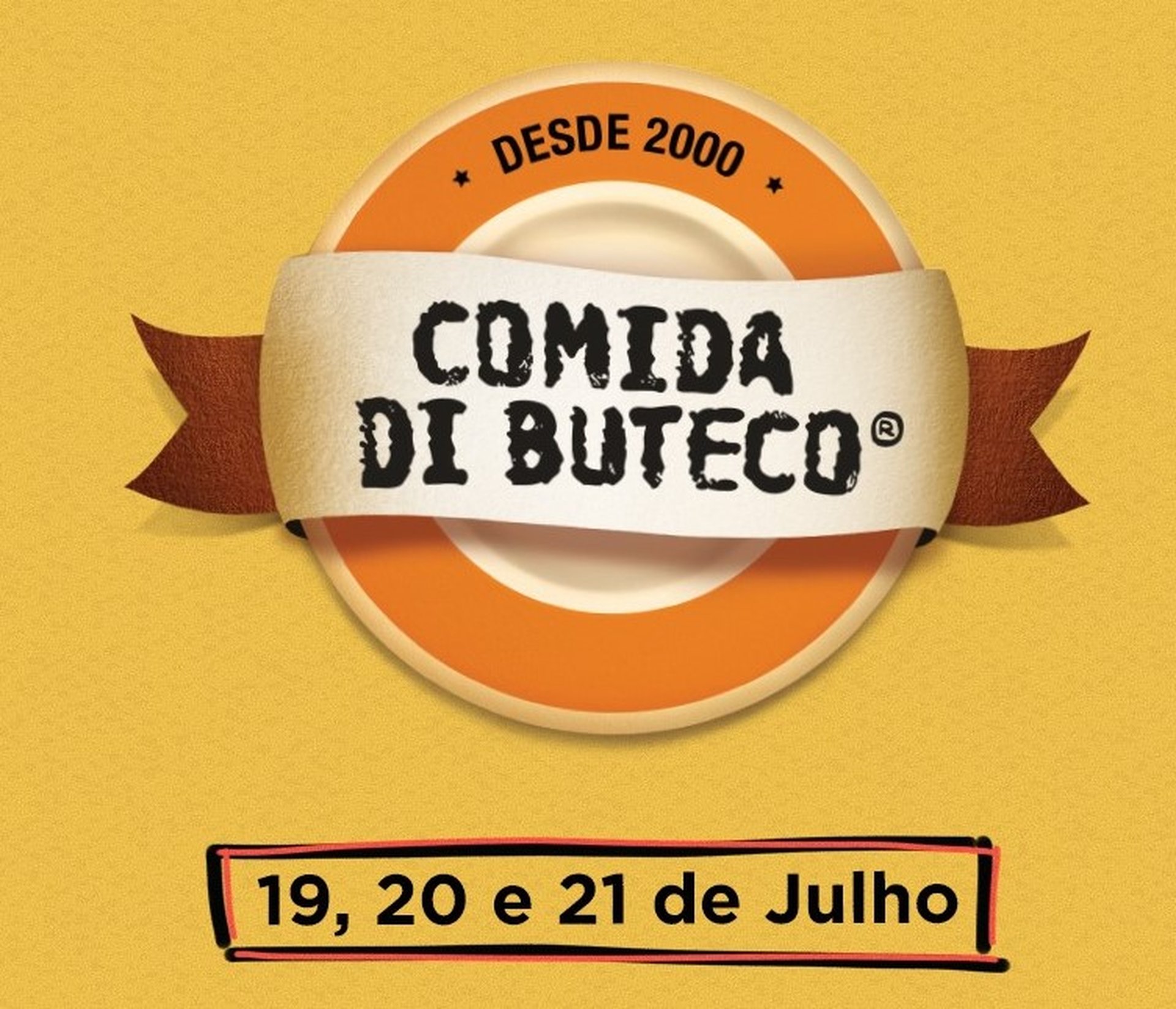 Banner do evento 2ª edição Comida di Buteco no BarraShopping  